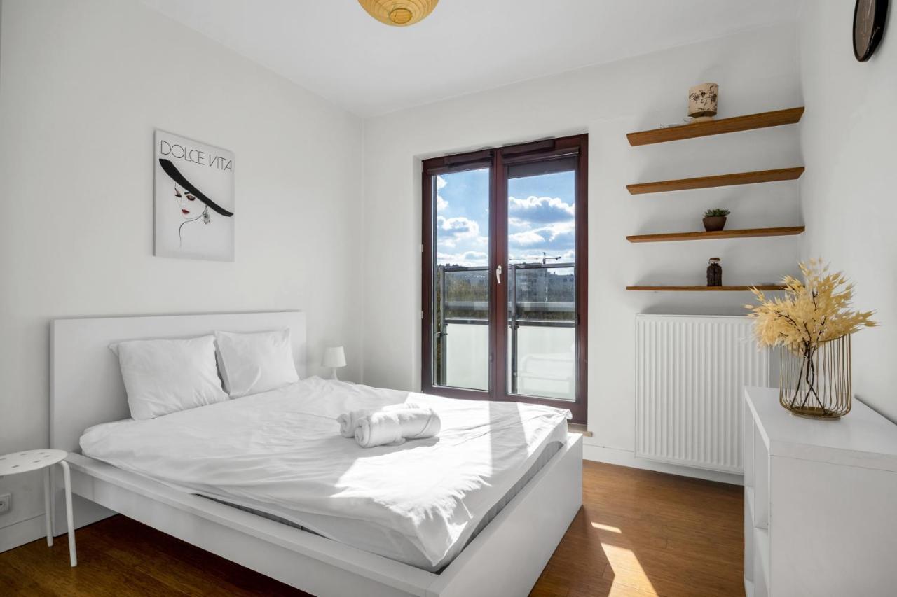 1Br New Apt 20Min Centre Parking Warschau Exterior foto